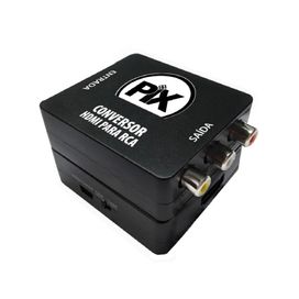 Conversor Hdmi Para Av Rca Áudio Stereo 1080p Full Hd - PIX