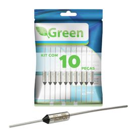 10x Fusível Térmico 16a 192 Graus 110v 220v 250v - Green