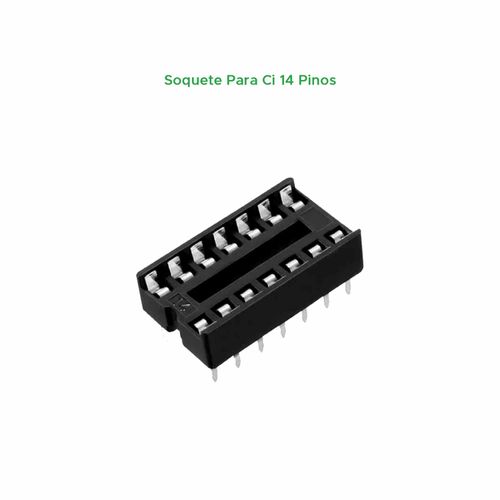 34x Soquete Para Ci 14 Pinos - ChipSCE