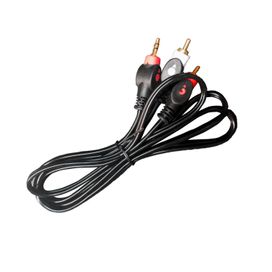 Cabo Auxiliar P2 Estéreo X 2 Rca Blindado 2 Metros