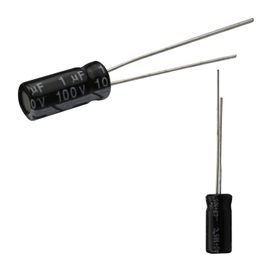 50x Capacitor Eletrolítico 1uf x 100v 105 Graus - ChipSCE