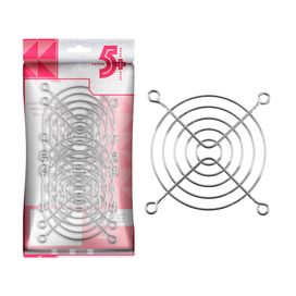 5x Grade De Proteção Metálica 80x80 Microventilador - 5+