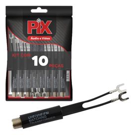 10x Balun Balon Ballon Caneta UHF/VHF - PIX