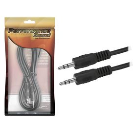 Cabo P2 x P2 Macho Estéreo Plug Níquel - PIX