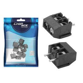 10x Mini Borne 2 Polos Kre2 Kf301 10x10mm Preto - ChipSCE