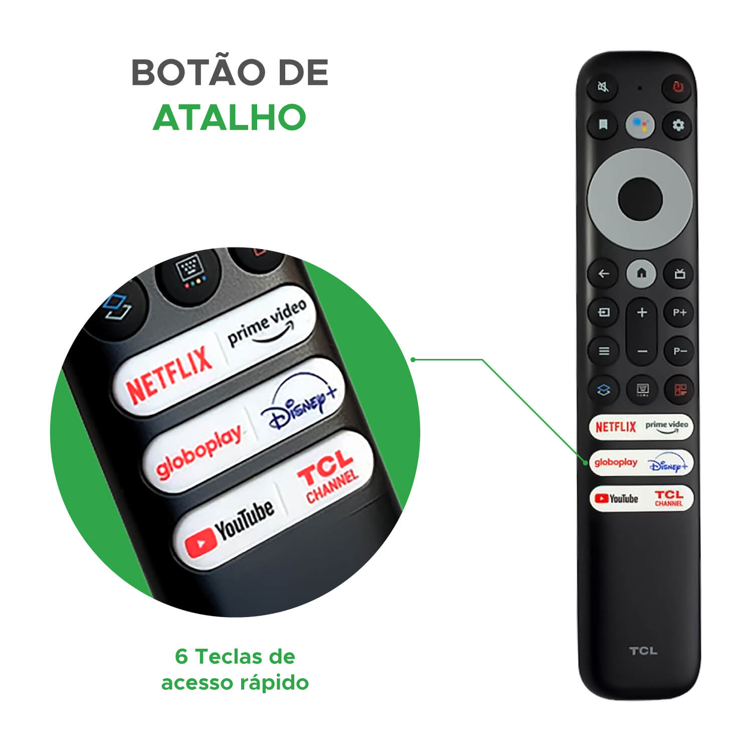 Controle Remoto Tv Samsung 4k Com Botões de Atalho Netflix  em  Promoção na Americanas