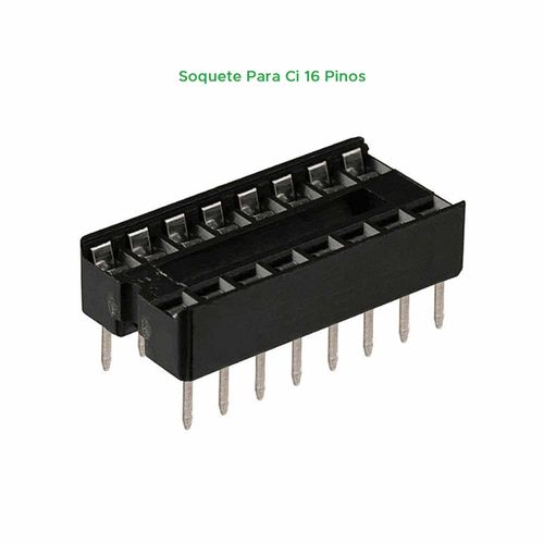 30x Soquete Para Ci 16 Pinos - ChipSCE