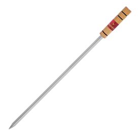 Espeto Churrasco Gaúcho 75cm - Aço Cromado - Grilazer
