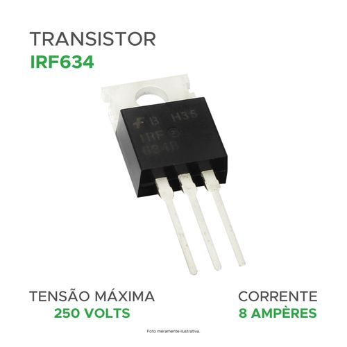 Transistor IRF634 Irf620 2sk1221 2sk1393 2sk925 - ChipSCE
