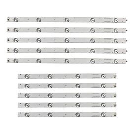 Kit 10 Barras De Led Compatível Panasonic Tc-42as610b Tc42as610 - ChipSCE