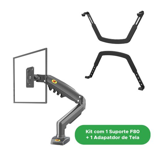 Suporte Articulado NB-F80 + Adaptador P/ Padrão Vesa Nb-Fp1