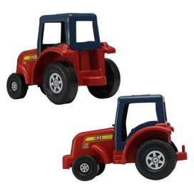 Trator de Brinquedo Infantil Vermelho