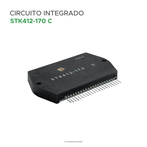 Circuíto Integrado C.I Stk412-170 Stk 412-170 - ChipSCE