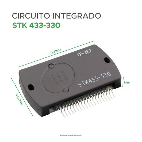 Circuito Integrado C.I. Stk433-330 Stk 433-330 - ChipSCE