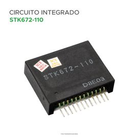 Circuito Integrado C.I Stk672-110 Stk 672-110 - ChipSCE