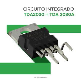 Circuito Integrado C.I. Tda 2030 Tda2030 St/sgs - ChipSCE