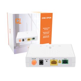 Onu Xpon Híbrida 10 100 1000 Mbps Branco - Cpro