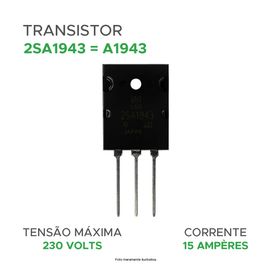 Transistor Potência 2sa 1943 2sa1943 - ChipSCE
