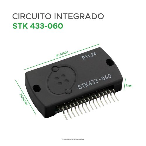 Circuíto Integrado C.i Stk433-060 Stk 433-060 Original