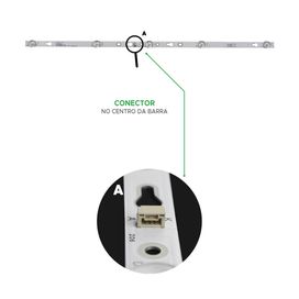 Kit Barra De Led Compatível Philco Ptv32d12d Ptv32d12 - ChipSCE