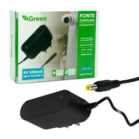 Fonte Chaveada 9V 500MA Bivolt - Plug 5,5x2,1mm