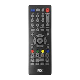 Controle Remoto Conversor Receptor Tv Digital Pix 4g Max