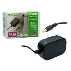 Fonte chaveada 9V 2A Bivolt - Plug 5,5x2,1mm