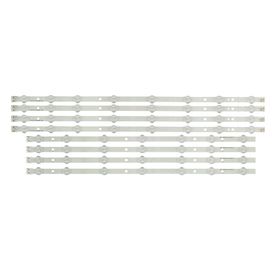 Kit 8 Barras De Led Compatível Samsung Un50fh5303g Un50h5303 fh5303 - ChipSCE