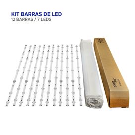 Kit 5 Barras De Led Compatível Samsung Un60fh6003 Un60fh6103 Un60fh6003g Un60fh6103g - ChipSCE