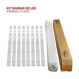 Kit 8 Barras De Led Compatível Toshiba Dl3975 Dl3975i Dl3975i(a) - ChipSCE