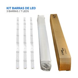 Kit 3 Barras De Led Compatível Philips 40pfg4109/78 - ChipSCE