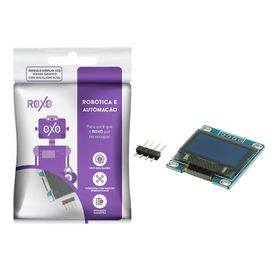 Display Lcd Gráfico 128x64 Com Backlight Azul - RoXo