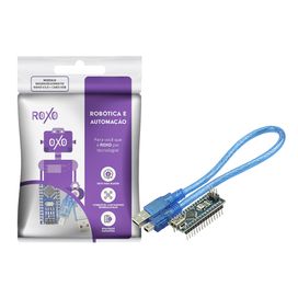 Placa Robótica Nano Atmega328 Ch340 V3 + Cabo Usb - RoXo