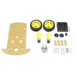 Kit Chassi Robô 2wd Com Rodas - RoXo