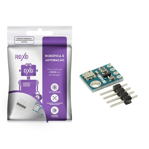 Sensor Pressão Altitude Temperatura Barômetro Bmp180 - RoXo