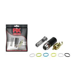 Conector Plug Rca Ouro 18k Profissional Alta Qualidade