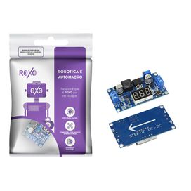 Módulo Conversor Boost Step-up + Display Xl6009 - RoXo