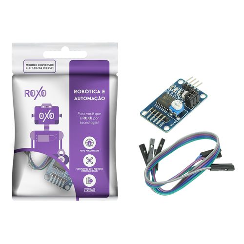 Módulo Conversor 8bit Ad/da Pcf8591 - RoXo