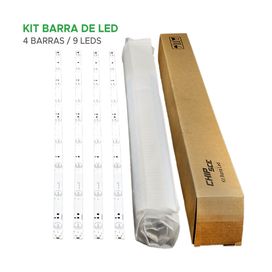 Kit 4 Barras De Led Compatível AOC Le40d1452 Le40d1442 - ChipSCE