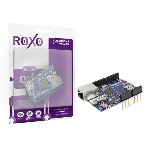 Ethernet Shield W5100 Slot Para Sd Card - RoXo