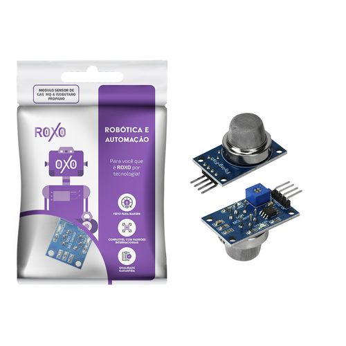 Módulo Sensor De Gás Isobutano Propano Mq-6 - RoXo