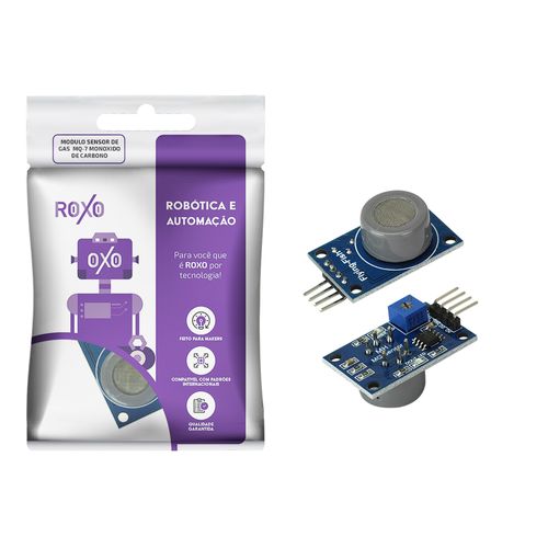 Módulo Sensor De Gás Monóxido De Carbono Mq-7 - RoXo
