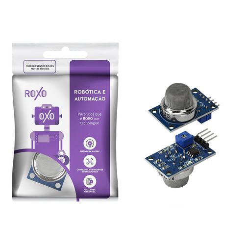 Sensor De Gás Mq-135 Para Gases Tóxicos - RoXo