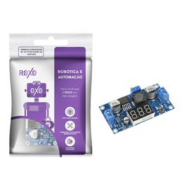 Conversor Tensão Dc-dc Step Down 3a Lm2596 com Display - RoXo