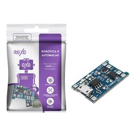 Módulo Carregador de Bateria 5V Tp4056 18650 Usb - RoXo