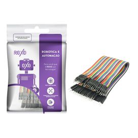 40x Cabo Wire Jumper 20cm Macho-macho Protoboard - RoXo