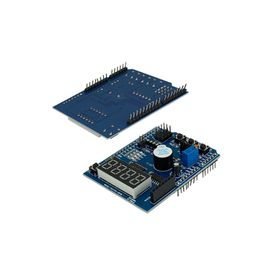 Shield Multifunção com Display Buzzer e Interfaces - Roxo