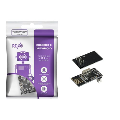 Módulo Wireless Nrf24l01 2.4 Ghz Transceiver - RoXo