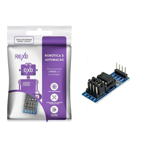 Módulo Memória Eeprom At24c02 - RoXo