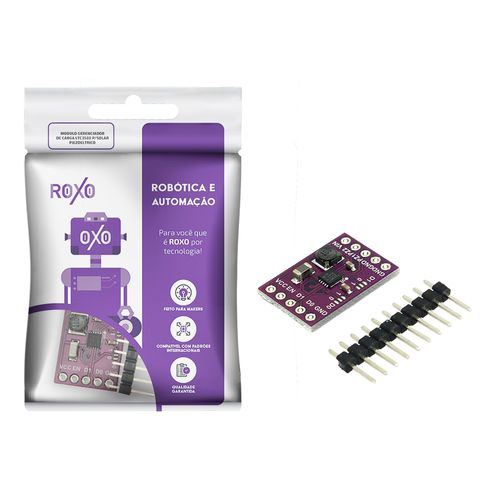 Módulo Colheita De Baixa Energia Piezoelétrico Solar Ltc3588 - RoXo